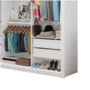 Ver imagem 5 de Closet Casal Clarice 4 Gavetas Carioca Móveis Branco