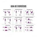 Ver imagem 2 de Kit 5 Faixas Elásticas Thera Band com 5 Níveis Fisioterapia