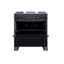 Ver imagem 4 de Fogão de Piso Atlas Monaco Plus 5 Bocas Preto – Bivolt