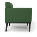Ver imagem 4 de Sofá Namoradeira 2 Lugares Base de Madeira Preto Elisa Suede D03 - D’Rossi