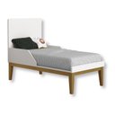 Ver imagem 4 de Quarto de Bebê Berço + Cômoda 6 Gvts Classic Pés em Madeira:branco