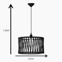 Ver imagem 2 de Pendente Nobre Luminária Suspensa Decorativa Moderna