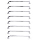 Ver imagem 1 de Barra de Apoio 70cm Aço Inox Kit 8 Unidades Idoso Deficiente Gestante Criança Casa Banheiro Box Corr