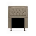 Ver imagem 1 de Cabeceira Geovana Para Cama Box Solteiro 120cm com Capitonê Suede - Renascer Decor:Cinza