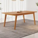 Ver imagem 1 de Mesa de Jantar 6 Lugares 180cm Retangular Retrô Multimóveis Crjcm-MES001 Cinamomo