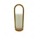 Ver imagem 4 de Luminária de Mesa Abajur 35cm Led 5w 2700k Touch Recarregável