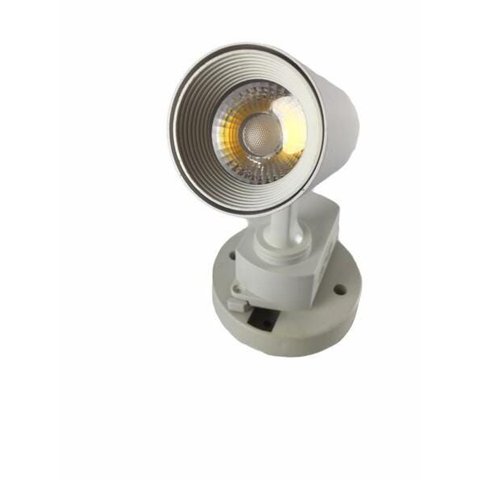 Luminária Spot Led Trilho 10w Branco Quente 3000k
