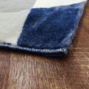 Ver imagem 7 de Tapete Decorativo Sala de Estar Hamilton 300x400 Cinza/Azul - Gran Belo