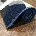 Ver mais imagens de Tapete Decorativo Sala de Estar Hamilton 300x400 Cinza/Azul - Gran Belo