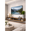 Ver imagem 2 de Rack Suspenso Nicho 3 Portas Línea Cedro para Painel ou Tv até 75 Polegadas 2.0