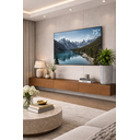 Ver imagem 3 de Rack Suspenso Nicho 3 Portas Línea Cedro para Painel ou Tv até 75 Polegadas 2.0