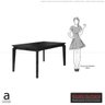 Mesa de Jantar Zema para 6 Lugares Demolição / Off White 1,70x0,90 Ool - 6