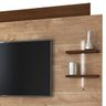 Painel Babox com LED Rústico York/Castanho Bx OOL - 1