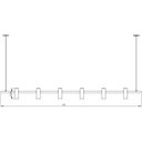 Ver imagem 3 de Pendente Luminária Kristin Tubo/ Cilindro - Cobre