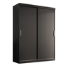 Guarda-roupa Solteiro Roma 2 Portas de Correr 2 Gavetas Cor Ônix - 9