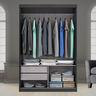 Guarda-roupa Roma 2 Portas Corre 2 Gavetas com Esp Onix - 3