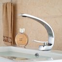 Ver imagem 6 de Torneira Monocomando de Luxo para Pia Lavabo Half Moon - Cromada