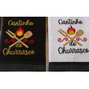 Ver imagem 2 de Kit Pano de Pratos 2 Peças - Cantinho do Churrasco