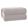 Cobertor Solteiro Hedrons Plush Tweed Cevada 280 g/m² - 1