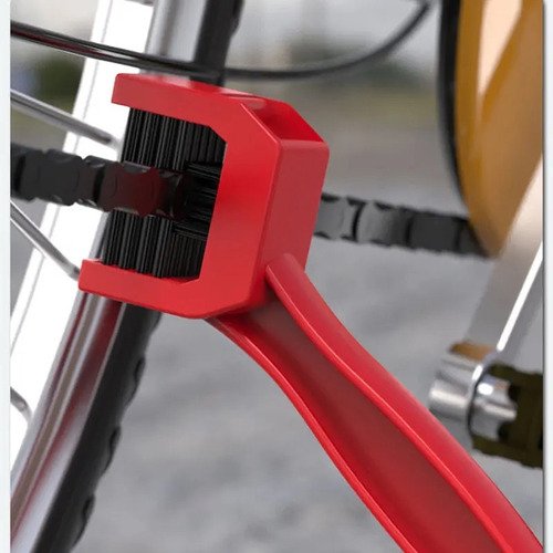 Escova Limpeza Corrente Transmissão Moto Bike Mobilete - 8