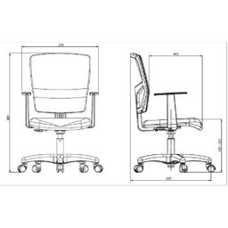 Cadeira Diretor Giratória em Couro Legítimo - 4