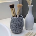 Ver imagem 3 de Porta Objetos de Cerâmica Granulado Cinza - Oikos