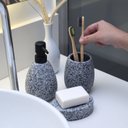 Ver imagem 7 de Porta Objetos de Cerâmica Granulado Cinza - Oikos