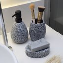 Ver imagem 6 de Porta Objetos de Cerâmica Granulado Cinza - Oikos