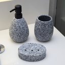 Ver imagem 5 de Porta Objetos de Cerâmica Granulado Cinza - Oikos