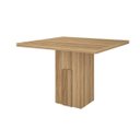 Ver imagem 2 de Mesa com Tampo de Madeira 1,08x1,08 Teka