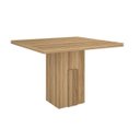 Ver imagem 1 de Mesa com Tampo de Madeira 1,08x1,08 Teka