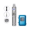 Kit Bomba Submersa Solar 500W Até 110m ou 13.280L/dia - 4