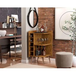 Adega De Canto Malbec Cor Freijó - Comprar Moveis Em Casa - 2