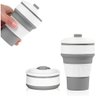 Copo Café Silicone Retrátil Dobrável Ecológico Reutilizável - 1