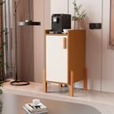 Ver imagem 4 de Armário Poseidon Balcão Multiuso com 1 Porta Qualitare:cedro Offwhite