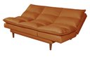 Ver imagem 2 de Sofá Cama Vancouver Suede 3 Lugares Terracota 174 Império Estofados