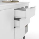 Ver imagem 6 de Armário de Cozinha com Tampo Cp08 140cm Pérola Branco Z34 - Mpozenato