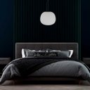 Ver imagem 3 de Pendente Cloud Globo Preto Vidro 45cm Studioluce PD1497 ST2431