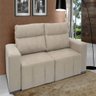Sofá Retrátil e Reclinável 3 Lugares 197cm Caramelo Jw Atlanta - 1