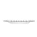Ver imagem 5 de Prato Raso Em Cristal Wolff Pearl Branco Borda Prateada 28cm