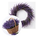 Ver imagem 7 de 9 Lavandas Artificial Decorativa 38cm Acabamento Realista para Casa e Escritório