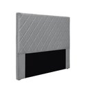 Ver imagem 1 de Cabeceira Cama Box Casal 140 Cm Dubai Linho Cinza S04 - D'Rossi