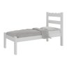 Cama de Solteiro Madeira Maciça para Colchão 78-88x188cm Multimóveis - 4