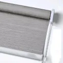 Ver imagem 5 de Cortina Persiana Rolô Rolon Blackout Cinza 0,90m X 1,90m S/ Bandô