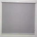 Ver imagem 3 de Cortina Persiana Rolô Rolon Blackout Cinza 0,90m X 1,90m S/ Bandô