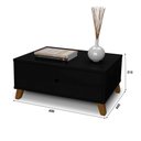 Ver imagem 2 de Mesa de Centro com 1 Gaveta Retrô Camboja
