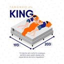 Ver imagem 5 de Conjunto Box Branco Luanda Branco Espuma D28 King 193x203x62 - King House