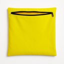 Ver imagem 2 de Kit 2 Capa de Almofada 42cm Decorativa Suede Sofá Poltrona Cor:amarelo