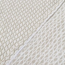 Tapete Sisal Grande 200 x 250 Antiderrapante Tapete Para Decoração Quarto de Casal Sala Bege Palha - 5