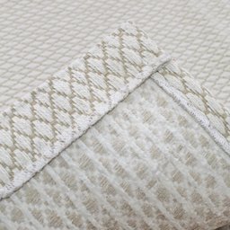 Tapete Sisal Grande 200 x 250 Antiderrapante Tapete Para Decoração Quarto de Casal Sala Bege Palha - 4